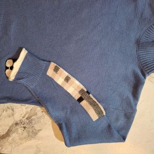 Knit Sweater with Plain Design