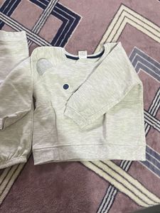 Cute Bear Print Baby Pants