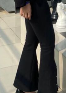 Black Flare Pants