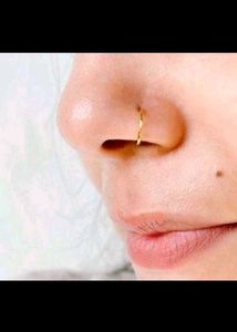 18k Gold Nose Ring