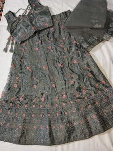 Beutifull Silver Lehngaa 💗🫶🏻