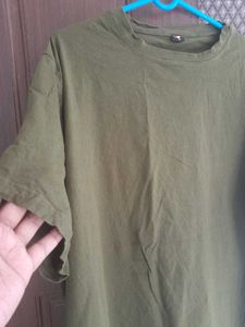 Olive Green Short Sleeve Tee