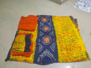Bandhani Dress Material Set Fixxxxxx Price