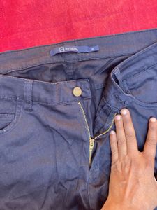 Women’s Deep Blue Straight Leg Pants