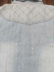 Denim half sleeve Shirt