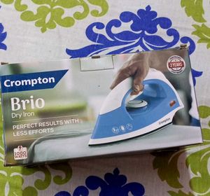 Crompton Brio Dry Iron - New in Box!