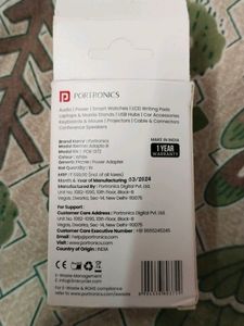 Portronics Charger