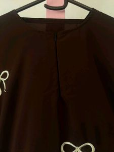 Bow Abaya With Hijab