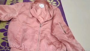 Chic Jacket Puffed Sleeves With Silver Chain