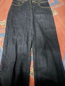 Dark Wash Wide Leg Jeans