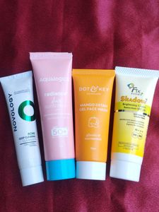 Skincare Minis, Cleanser, Facewash, Sunscreens SPF