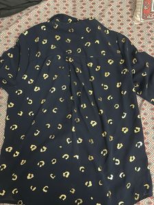 M&amp;S Patterned Long Sleeve Shirt