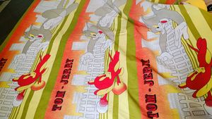 Printed Cartoon Bedsheet