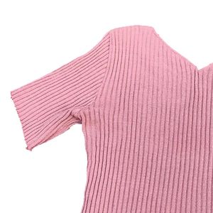 Winter Pink Crop Top