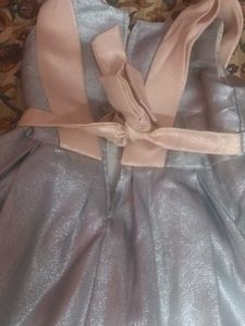 Sparkly Silver &amp; Pink Dress