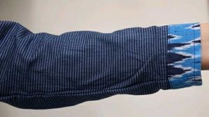 MAX Blue Patterned Kurti