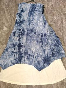 White Bluish Dress