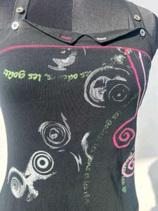 Unique Printed Mini Dress