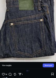 Raw Denim Jeans