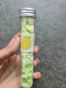 Flower Design Tube Shape Bottle Paper Soap