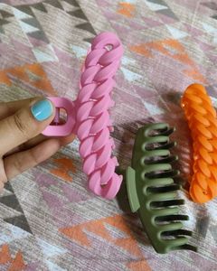 Vibrant Colour Pack Of 3 Cute Clutchers