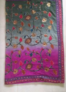 Beautiful saree With Heavy Embroidery