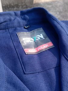 Red and blue Casual Shirt