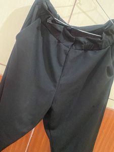Black Harem Pants Plus size