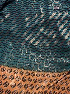 Satin Crepe Saree With Sequence