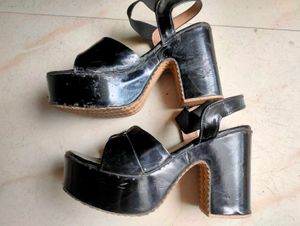 Black Platform Heels