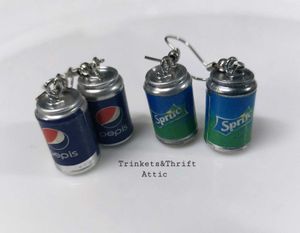 Set Of 2 Canned Bottle Earrings