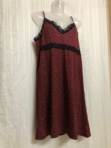 LH Maroon Sleeveless Dress