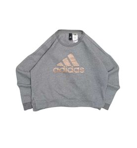 Adidas Gray Logo Sweatshirt