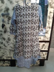 Pure Cotton long Kurti