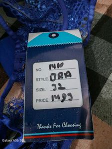 (1411)Blue Lace Bralette