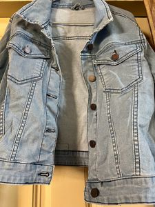 Here&amp;Now Blue Denim Jacket- Medium