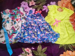 Cute Girls Dresses - Bundle of 3