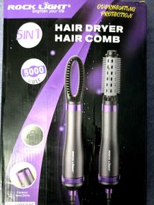 ROCK LIGHT Hair Dryer Comb