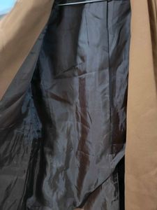 Chic Brown Open Front Blazer