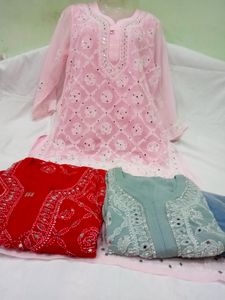 Trendy Mirror Work Kurti