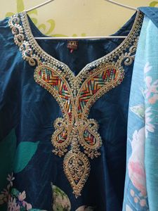 Elegant Embroidered Kurta Set