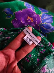 8226. CUTE MINI FLORAL TOP