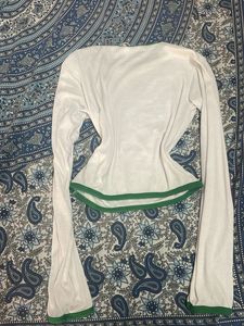 White Long Sleeve Top