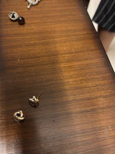 Love Knot Broach And Studs