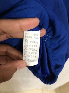 Blue Short Sleeve Top