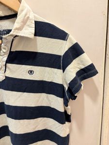 Izod Stripped Polo T- Shirt