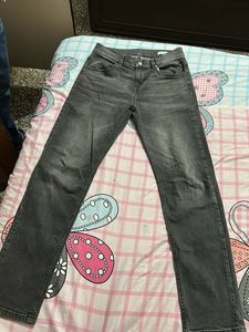 Grey Denim Jeans