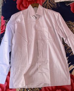 Line Pink Shirt For Men- Louise Philippe