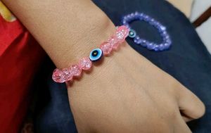 Evil Eye Beaded Bracelets (Set of 2)