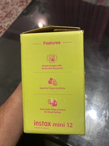 Instax Mini 12 Camera 5 Days Old
